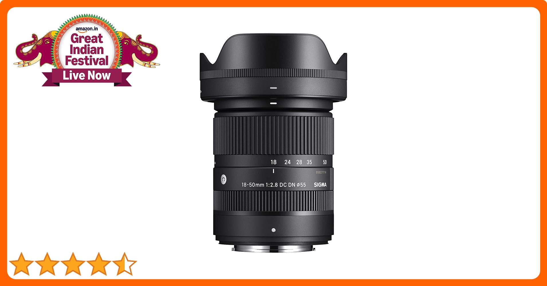 SIGMA 18-50mm f/2.8 DC DN レンズ 18-50mm F2.8 DC DN | レンズ | Sigma